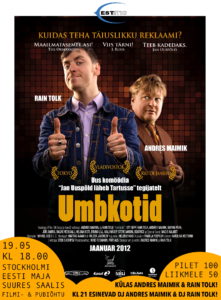 Filmiklubis Maimik & Tolk "Umbkotid" @ Estniska Huset i Stockholm | Stockholms län | Rootsi