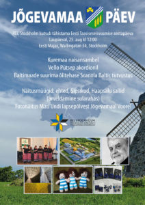 Maakonnapäev- Jõgevamaa @ Stockholmi Eesti Maja | Stockholms län | Rootsi