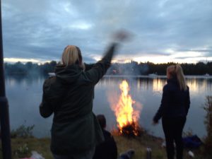 Muinastulede öö @ Umeå jõe ääres | Umeå | Västerbotteni lään | Rootsi