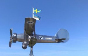 Mälestusmärk 1944 - Fokker @ Alva Hembygdsförening | Alva | Gotland County | Rootsi