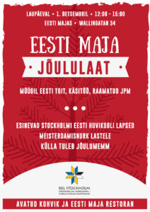 JÕULULAAT @ Eesti Maja | Stockholms län | Rootsi