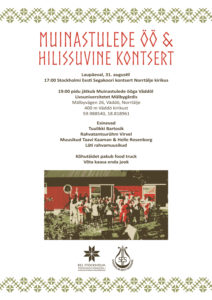 Muinastulede öö/Forneldarnas Natt @ Livsuniversitetet Mälbygård