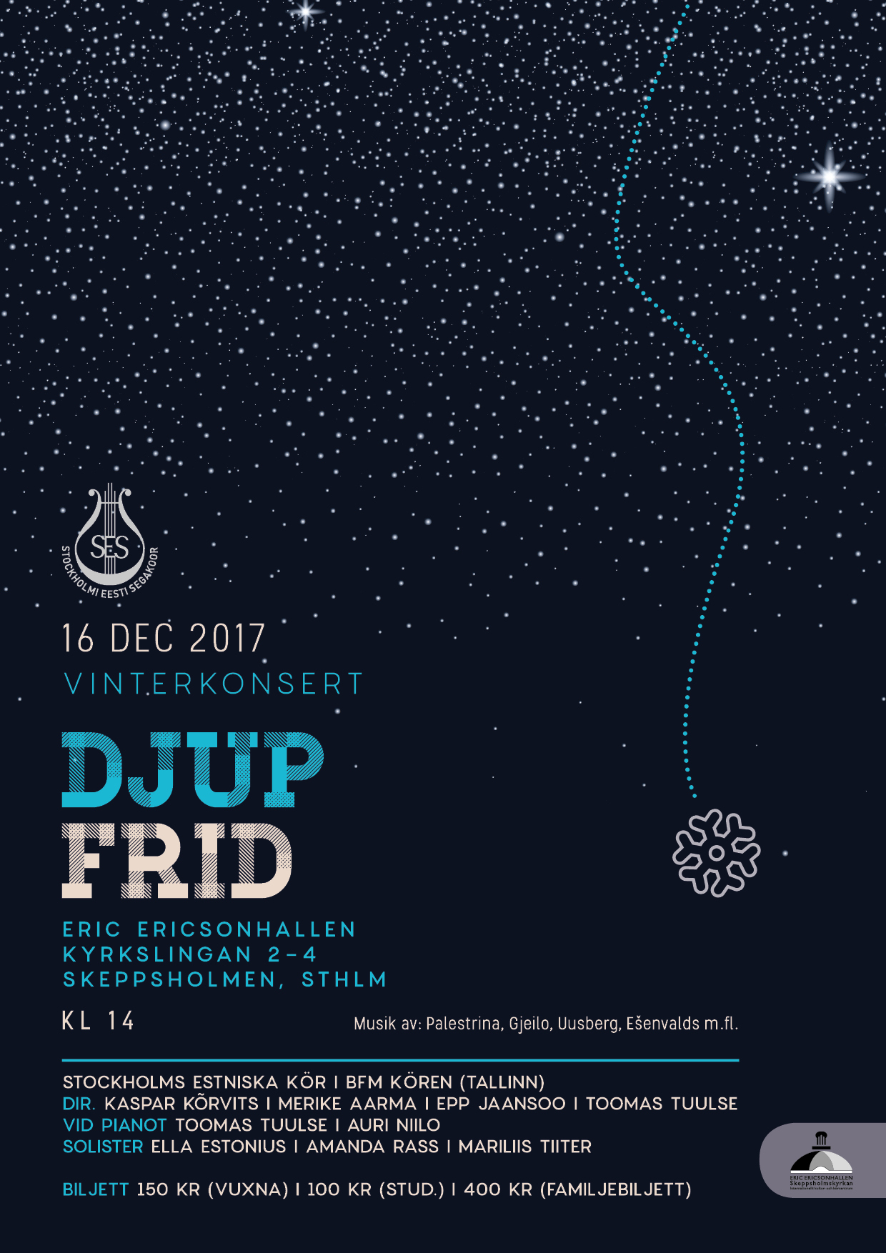 SES konsert ‘Djup frid’ 171216
