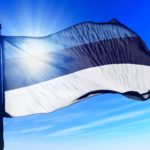 Eesti-lipp päiksepaistel