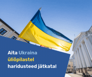 Toetage Tartu Ülikooli stipendiumifondi Ukraina üliõpilastele!