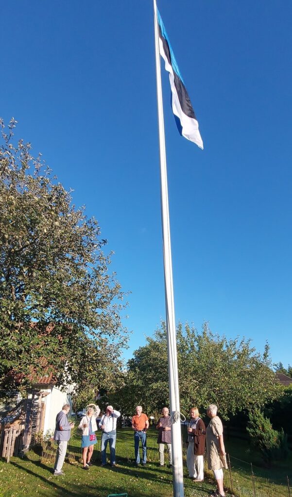 Eesti aukonsul ja REL Gotlandi esinaine Riina Noodapera tööhoos